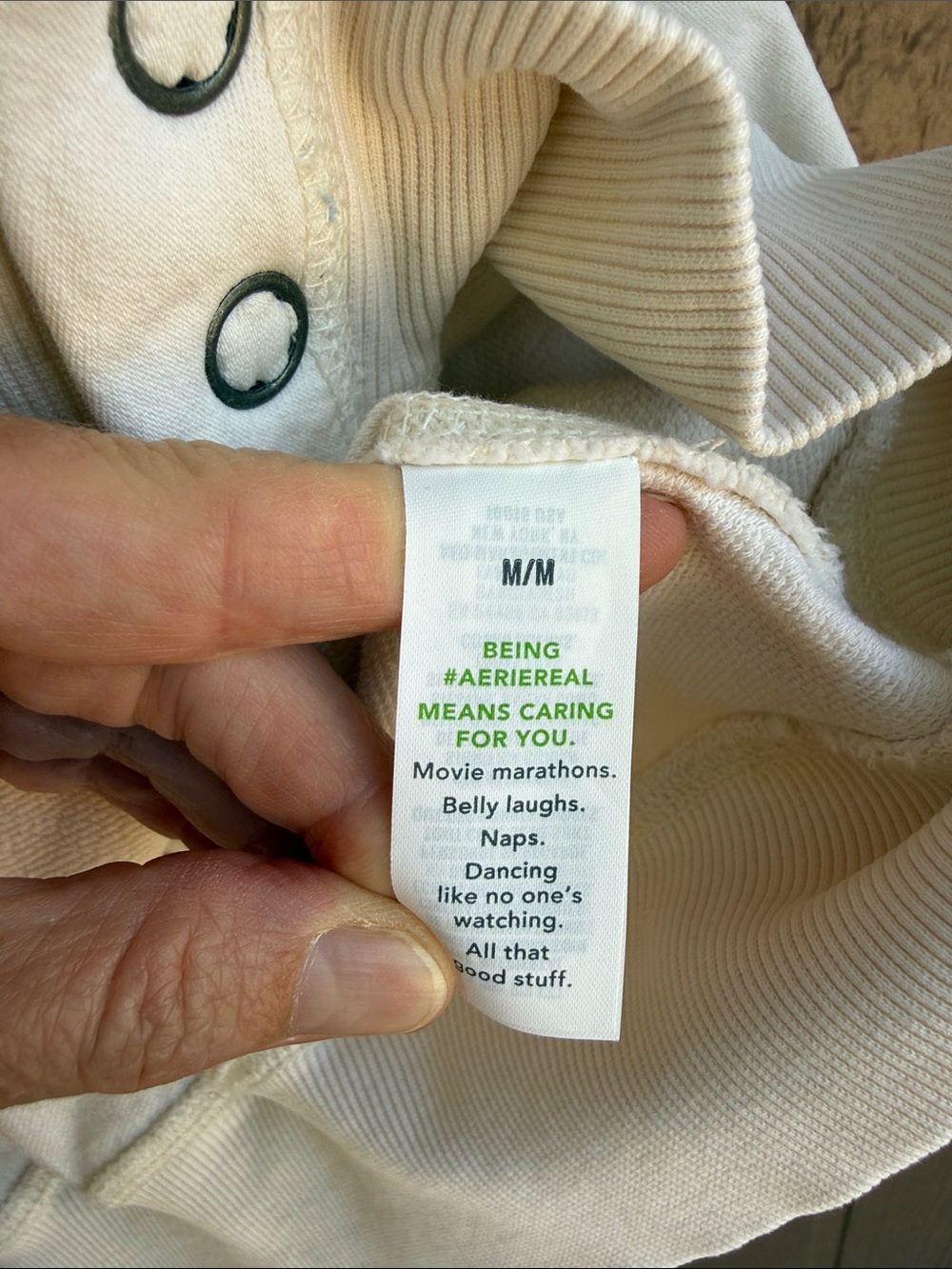 Aerie Cream Jacket View 4
